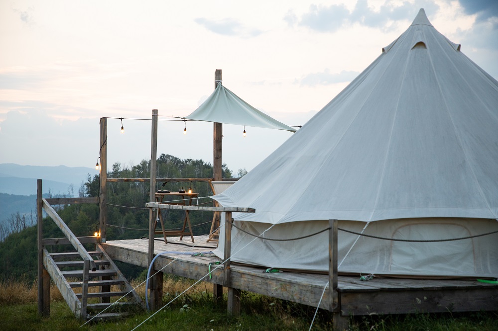 Glaming campings Nederland