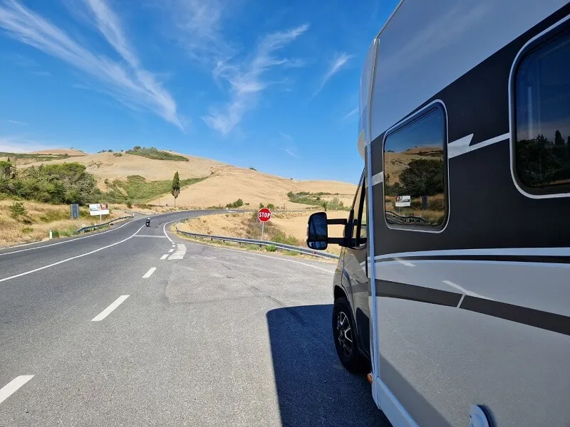 Camper in Elba