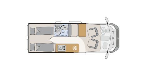 Dethleffs 640ES panorama