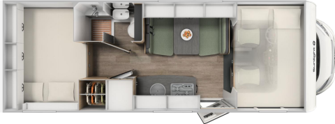 Sunlight A70 indeling